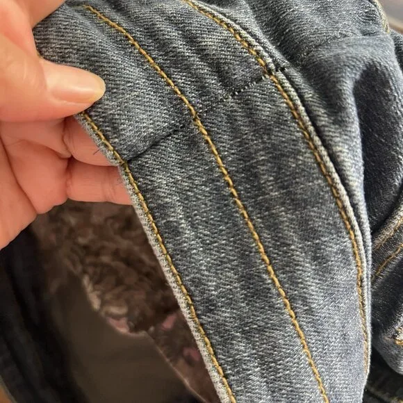 Motto Jeans Womens Size 26W Blue Denim Cotton Blend Five Pockets Casual - Picture 8 of 10